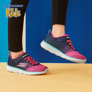 SKECHERS 斯凯奇 81354L 运动鞋 (女童、27.5、灰色)