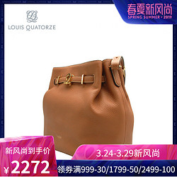 LOUIS QUATORZE简约时尚水桶形LQ单肩斜跨包LLHM1BX12FA0