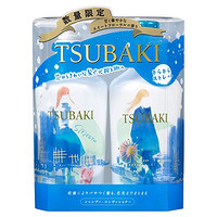 中亚Prime会员：TSUBAKI 丝蓓绮 蓝椿 限定套装（洗发水450ml+护发素450ml） *4件