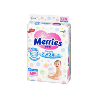 Merries 妙而舒 婴儿纸尿裤 M64片 *9件