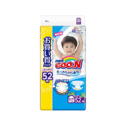 GOO.N 大王 维E系列 婴儿纸尿裤  XL52 *5件