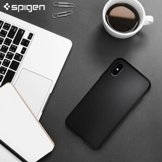 Spigen iPhone 手机壳 (X/XS、人字黑)