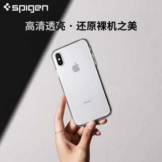 Spigen iPhone 手机壳 (XR、透明色)