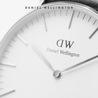 Daniel Wellington  0605DW 女士手表 (不锈钢、圆形、白色)