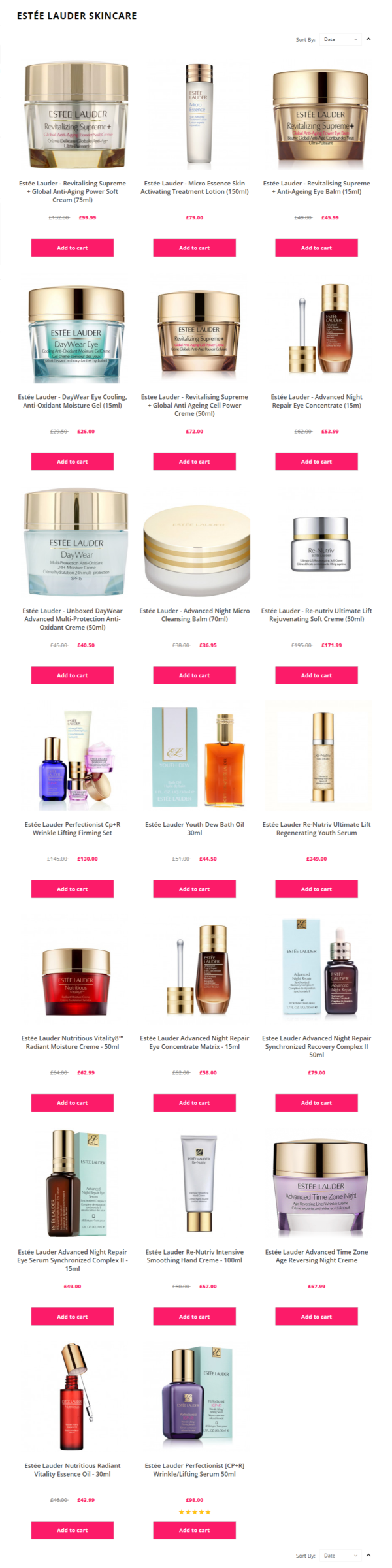 Unineed精选 ESTEE LAUDER 雅诗兰黛 护肤专场