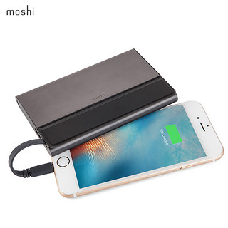 moshi New lonBank 10K 充电宝 (多口输出、10000mAh、钛灰)