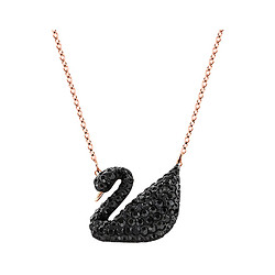 SWAROVSKI 施华洛世奇 Iconic Swan 黑天鹅项链