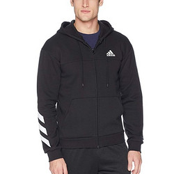 adidas Sport Full Zip 男士拉链开襟连帽卫衣