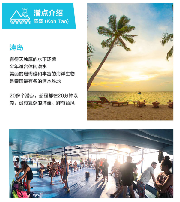 泰国涛岛Crystal Dive潜店PADI考证 (OW/AOW) 可选住宿
