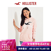 Hollister 229208-1 Logo图案帽衫卫衣 女 *2件