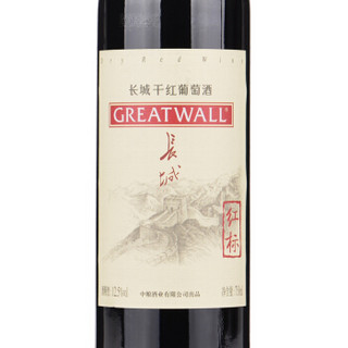 GREATWALL 长城红标干红葡萄酒 750ml