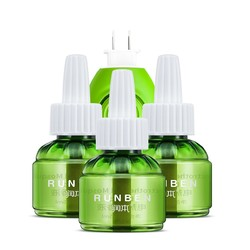 RUNBEN 润本 电热蚊香液 45ml*3瓶 +加热器