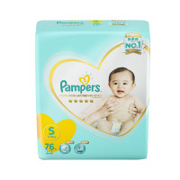 Pampers 日本帮宝适一级帮 S76片纸尿裤 *5件