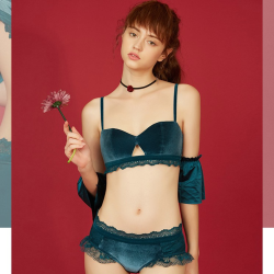 KEEP LOVE 爱叮咛 180667A 女士薄款无钢圈内衣套装