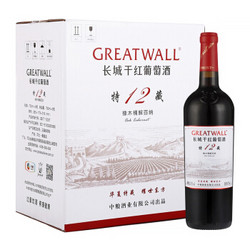 Great Wall 长城 耀世东方 特藏12 橡木桶解百纳干红葡萄酒 750ml*6瓶 +凑单品