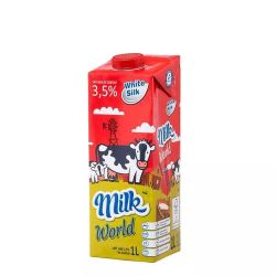 怀丝（White Silk）全脂纯牛奶 常温奶 1L