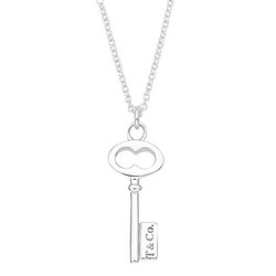 Tiffany&Co. 蒂芙尼 35483845 TIFFANY KEYS系列 钥匙吊坠项链