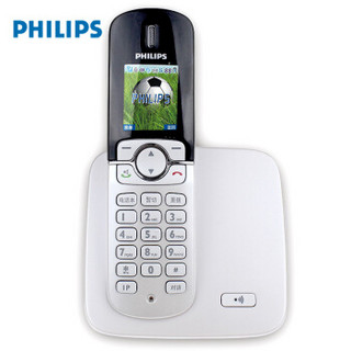 PHILIPS 飞利浦 DCTG570 数字无绳电话机单主机 (白色)