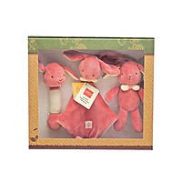 miYim 有机棉安抚礼盒（3件装）新生婴儿玩具陪睡安抚玩偶宝宝 0岁以上