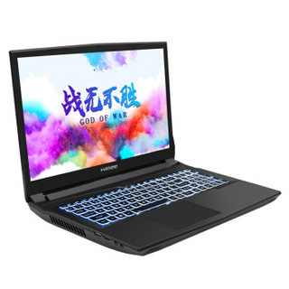 Hasee 神舟 战神 ZX8-CT5DA 15.6英寸游戏笔记本电脑 (i5-9400、8GB、512GB、RTX2060 6G)