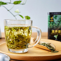 忆江南 茶叶 绿茶 龙井茶罐装 75g *10件