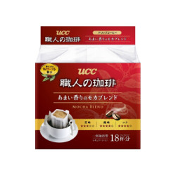 UCC 悠诗诗 职人挂耳咖啡粉 126g/袋（18杯）*6份+黑咖啡粉 2g*10条