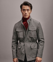 春夏大促 Massimo Dutti 男装 2019新款长袖夹克衫男士休闲外套春夏衣服 03469200802