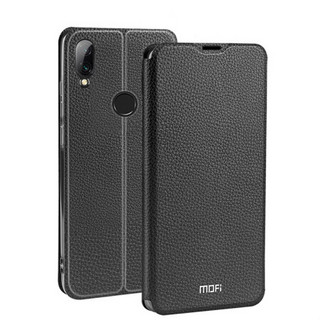 mofi 莫凡 红米note7/7pro手机壳 (黑色翻盖皮套)