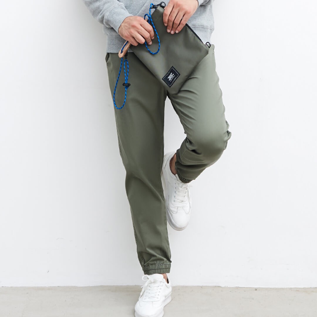 mitownlifework系列男士束脚裤