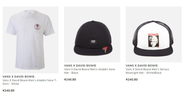 Vans X David Bowie 联名系列 合作款