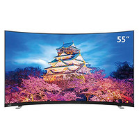 TOSHIBA 东芝 55U6880C 55英寸 曲面超薄4K超高清AI人工智能电视