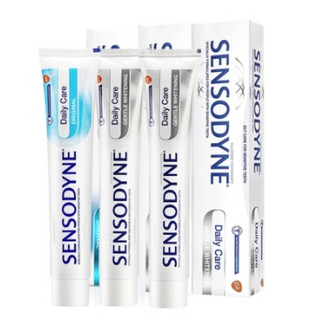 SENSODYNE 舒适达 daily care每日护理系列 抗敏牙膏 进口版 75ml *3支