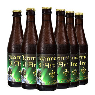 凯尔特人系列圣女贞德 法国进口果味白啤 精酿啤酒 330ml*6瓶装 *2件