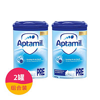 德国爱他美Aptamil标准奶粉初段Pre 800g （4罐）