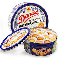 Danisa 皇冠 丹麦曲奇饼干原味681g(丹麦进口)(亚马逊自营商品, 由供应商配送)