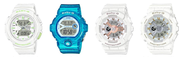 美国亚马逊 Casio 精选马卡龙女士腕表 Baby-G系列等