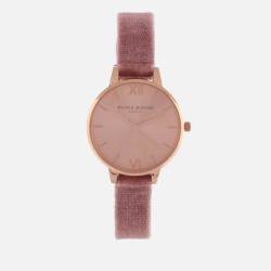 OLIVIA BURTON SUNRAY DIAL 女款天鹅绒手表
