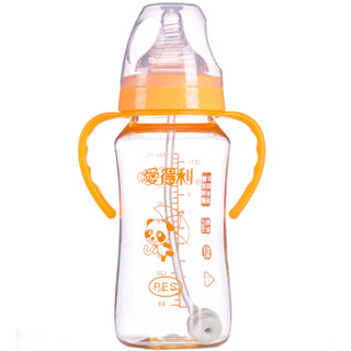 爱得利(IVORY) 宽口径PES奶瓶 330ml *2件