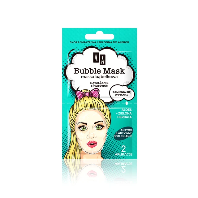AA 泡泡面膜 (10片20包（1片2包）)