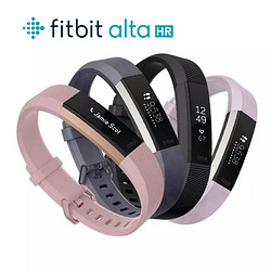 Fitbit Alta HR 智能手环 黑色 大号