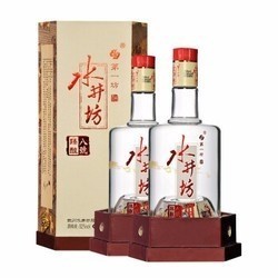 水井坊 臻酿八号 52度 500ml*2 双瓶装 浓香型四川白酒(非卖品)