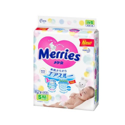 kao 花王 Merries 妙而舒 婴儿纸尿裤 S82片 2包装