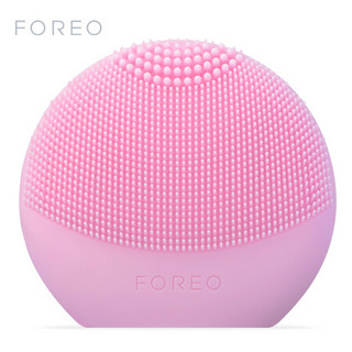 斐珞尔（FOREO）洁面仪 APP测肤硅胶电动清洁毛孔洁面仪 洗脸仪 可换电池 LUNA fofo 粉红色