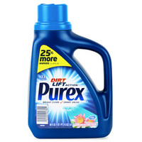 值友专享：Purex 普雷克斯 双倍浓缩洗衣液 百合花香 1.47L