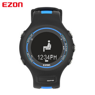 宜准（EZON）智能运动手表男飞利浦动态光心率表彩屏多功能GPS防水跑步电子表E1HRB14