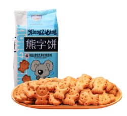 达利园 好吃点 熊字饼干 115g *3件