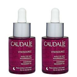CAUDALIE 欧缇丽 Vinosource 葡萄源夜间保湿精华油 30ml *2瓶