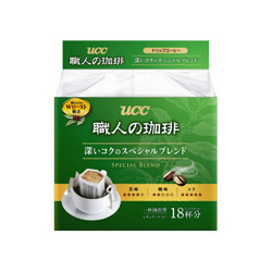 UCC 职人挂耳咖啡粉 126g 18袋