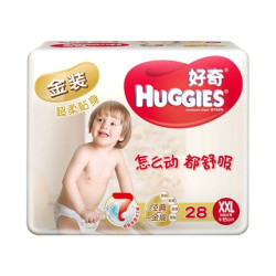 HUGGIES 好奇 金装成长裤 XXL28片 *6件