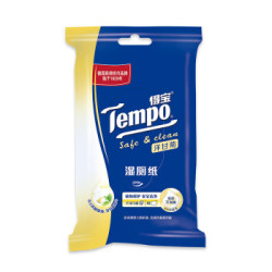 得宝  洋甘菊保湿系列 湿厕纸 10片装